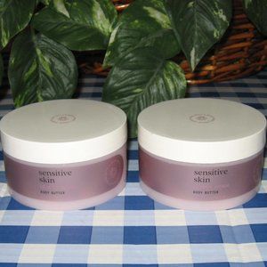 BBW Sensitive Skin Body Butter Lot of 2 NEW